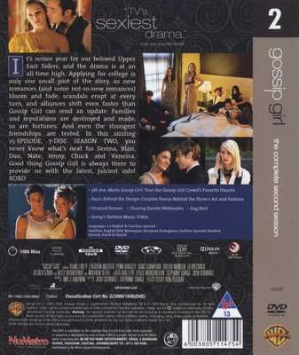 Gossip Girl - Season 2 (DVD, Boxed set)