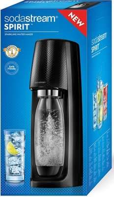Sodastream Spirit Sparkling Water Maker (Black)