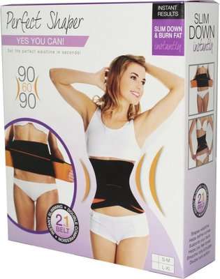 Perfect Shaper Double Compression Velcro Waist Belt (S/M)