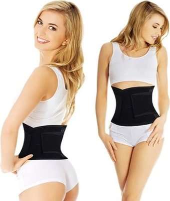 Perfect Shaper Double Compression Velcro Waist Belt (S/M)