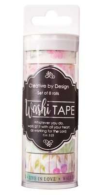 Blossoms of Blessings Washi Tape (8 Piece)