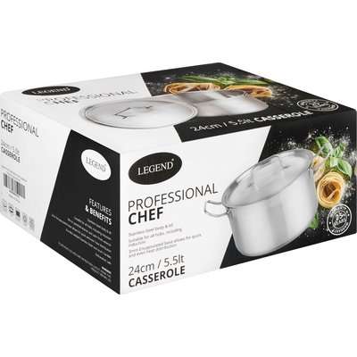 Legend Professional Chef Casserole (24cm | 5.5 Litres)