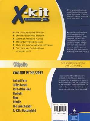 X-Kit Achieve! Othello: English Home Language Grade 12 Study Guide (Paperback)