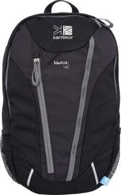 Karrimor Taurus 20L Backpack/School Bag (Black/Charcoal)