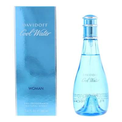 Davidoff Cool Water Woman Deodorant Natural (100ml) - Parallel Import