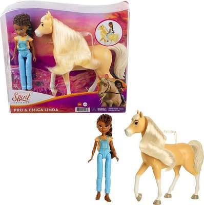 Spirit Untamed Doll and Horse - Pru and Chica Linda