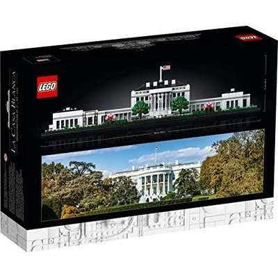 LEGO Architecture The White House, Washington D.C, USA (1483 Pieces)