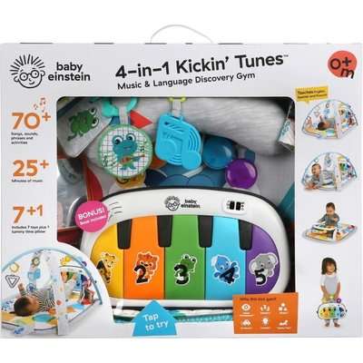 Baby Einstein 4-in-1 Kickin Tunes Music and Language Discovery Gym