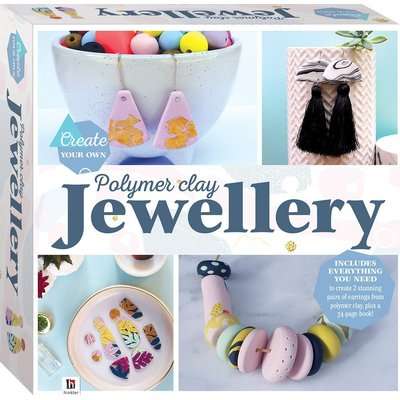 Create Your Own Polymer Clay Jewellery Box Set (Kit, 2020 Edition)
