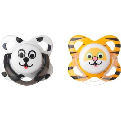 Tommee Tippee - Essentials Funky Face Soother (6 - 12 Months | Supplied May Vary | 2 Pack)