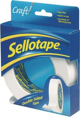 Sellotape Double-Sided Tape (12mm x 33m)