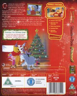 Winnie The Pooh - A Very Merry Pooh Year (English, Norwegian, Danish, DVD)