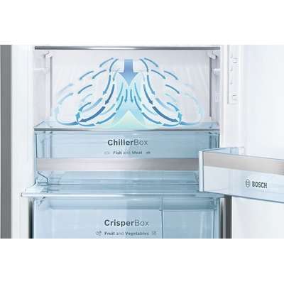 Bosch 573L Side by Side Fridge / Freezer (Inox Easy Clean) - Use Coupon Code FESTIVEDEAL and Save R1