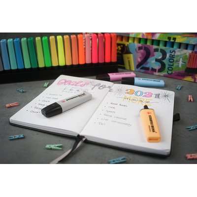 Stabilo Boss Original Highlighter Desk Set - Assorted Colours (Set of 23)
