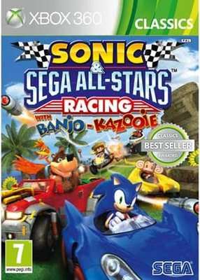 Sonic & SEGA All-Stars Racing w. Banjo & Kazooie (Classics) (XBox 360)
