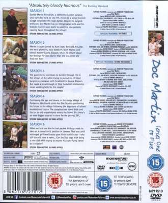 Doc Martin: The Complete Series 1-5 (DVD, Boxed set)