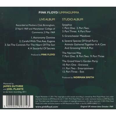 Ummagumma - Discovery Edition (CD, Remastered Album)