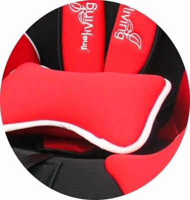 Baby Car Seat - Red/Black