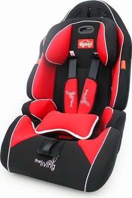 Baby Car Seat - Red/Black
