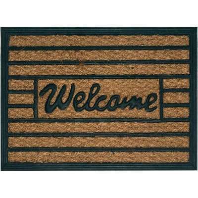 Wildberry Coir and Rubber Door Mat -Rectangular Mat (40cm x 60cm x 8mm)