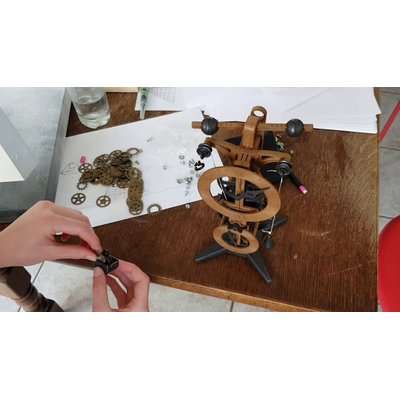 Academy Da Vinci Series 8: Clock Model Kit