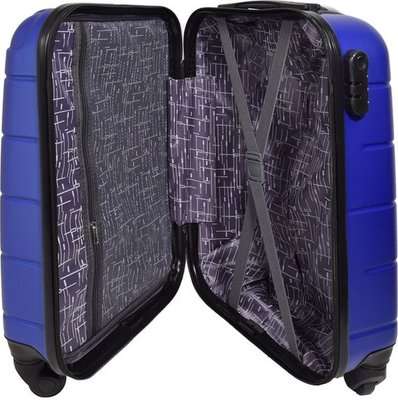 Marco Expedition 3 piece Luggage Set, High quality ABS (Blue )