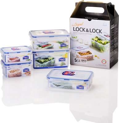 Lock & Lock 5 Piece Container Set