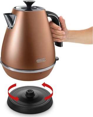 Delonghi Distinta Electric Kettle (Style Copper)
