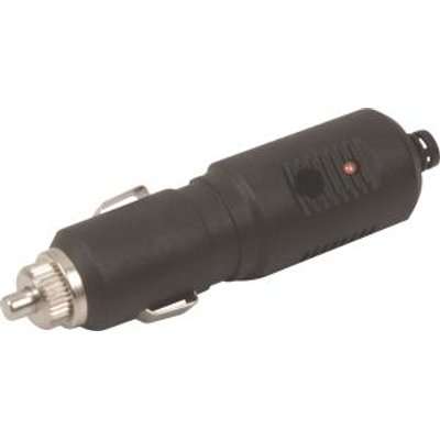 Moto-Quip Waterproof 12V Power Socket Suitable for Marine Use (Black)