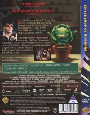 The Little Shop Of Horrors (DVD)