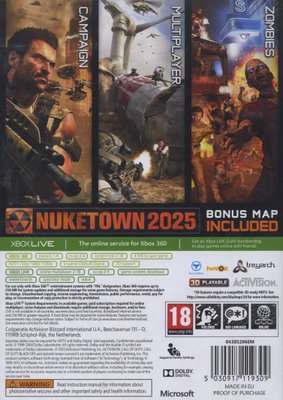 Call Of Duty - Black Ops 2 (XBox 360, DVD-ROM)