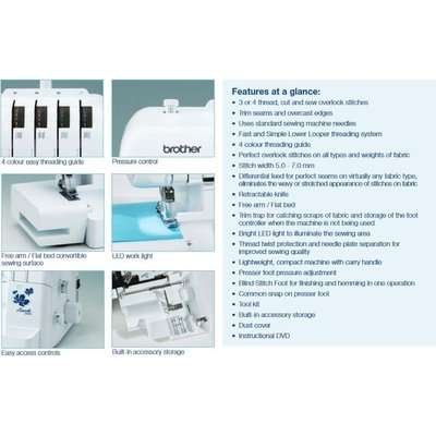 Brother 2504D Overlocker