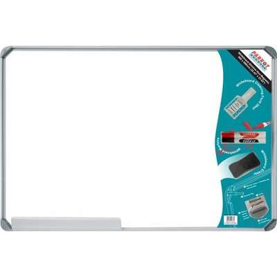 Parrot Slimline Non-Magnetic Whiteboard (900mm x 600mm)