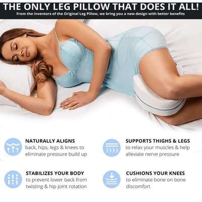 Homemark Remedy Health Orthopedic Leg Pillow