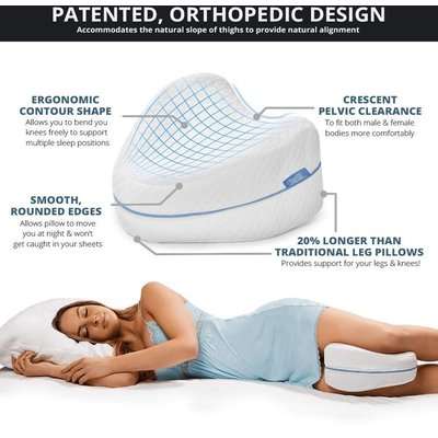Homemark Remedy Health Orthopedic Leg Pillow