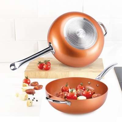 Copper Chef Wok Pan Non-Stick Coating