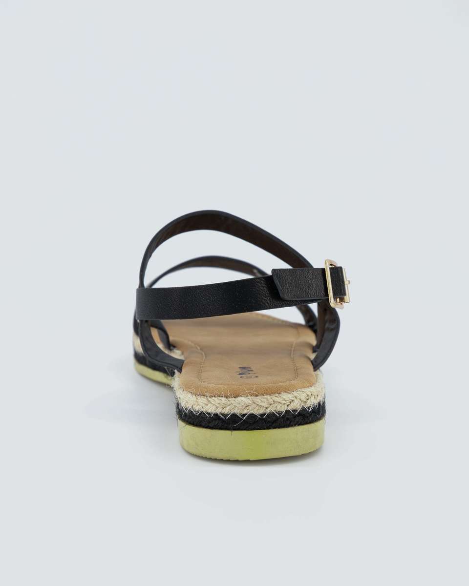 Plum Katie Sandal - Black (6)