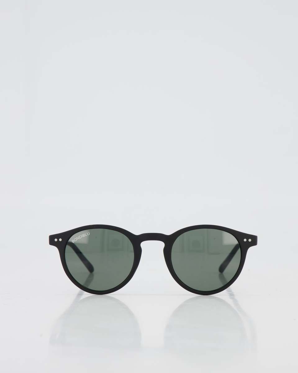 Bondiblu Round Sunglasses - Black (One Size Fits All)