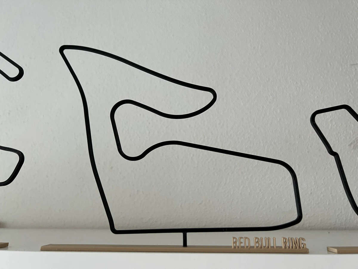 F1 2023 Circuit and Stand 3D Printed