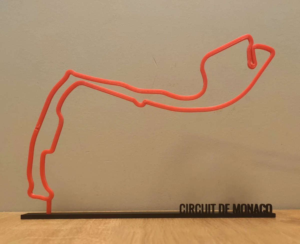 F1 2023 Circuit and Stand 3D Printed