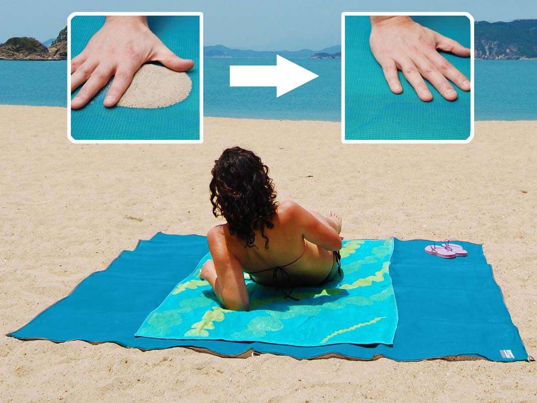 Sand-Free Beach Mat