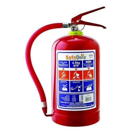 Safe-Quip 4.5kg DCP Fire Extinguisher - Safe-Quip 4.5kg DCP Fire Extinguisher