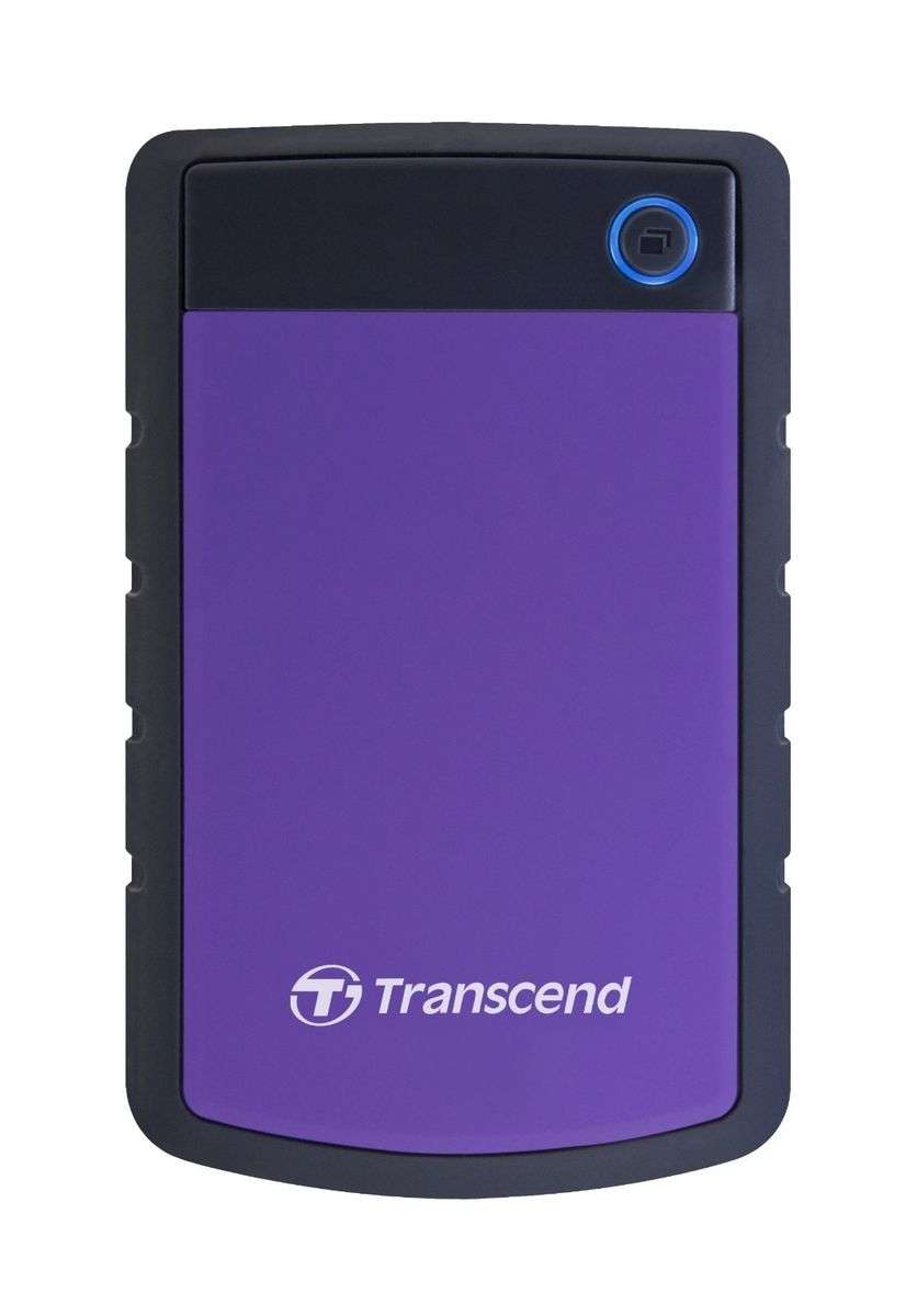 Transcend 2TB Rugged USB3.0 Hard Drive 2.5` - Purple