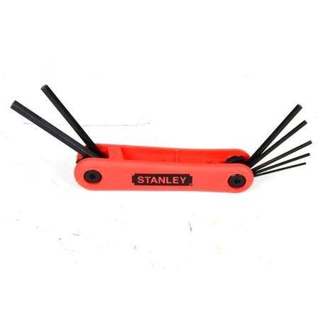 Stanley Tools - Allen Key Fold 1.5-6mm - 7 Piece - Stanley Tools - Allen Key Fold 1.5-6mm - 7 Piece