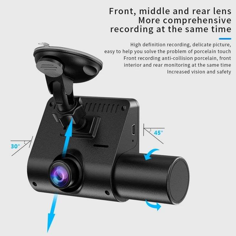 1080P Dual Camera Car Dash Cam CTC-G55