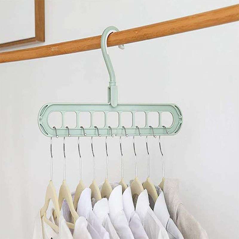 Slide Space Saving Clothes Hanger Organizer - 5 Pack