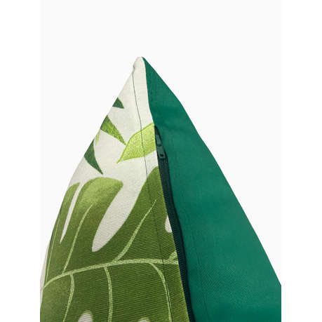 Textured Valley green cushions set of 2