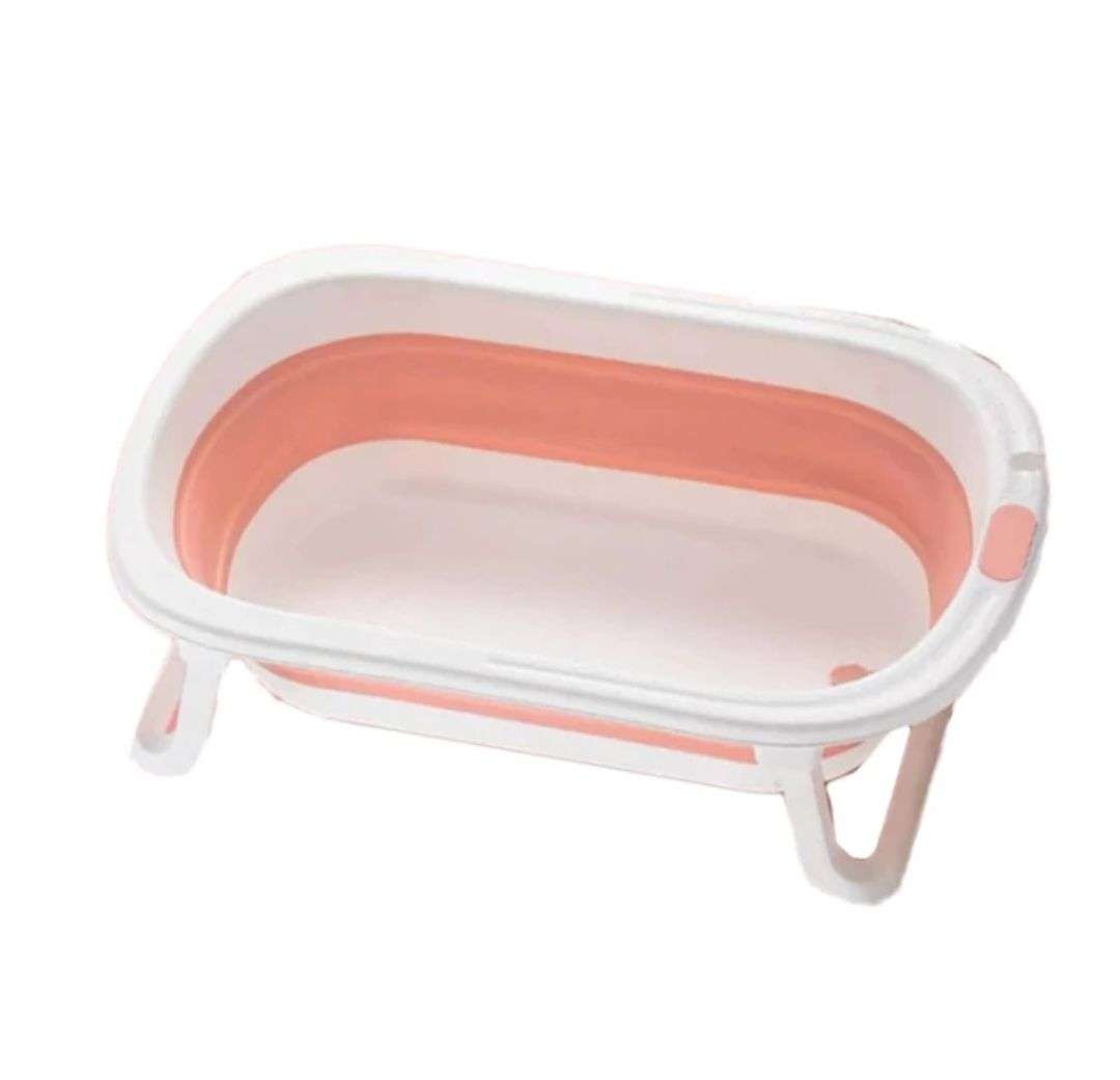 Newborn Baby Bathtub collapsible/folding - Pink