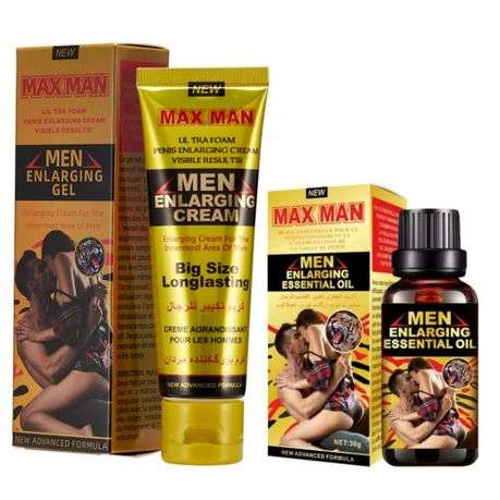 Original Men Enlargement Cream and Essential Oil For Extra Pleasure