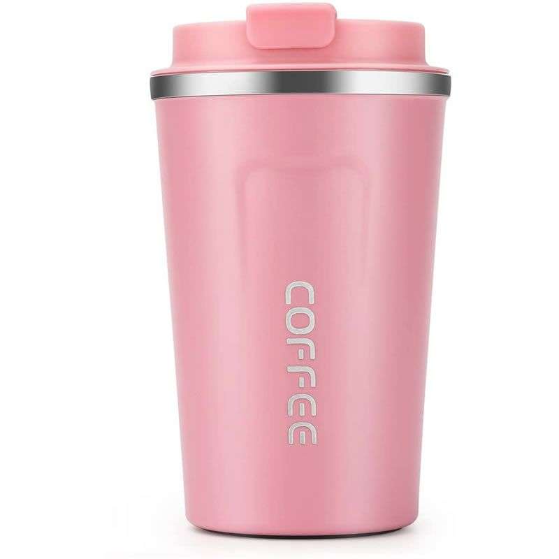 Stainless steel vacuum travel coffee mug - 510ml